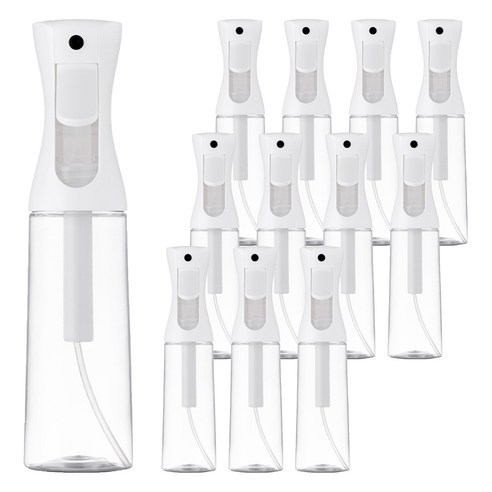 아브카 압축 안개분사 스프레이 공병 300ml, 투명, 12개