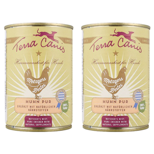 테라카니스 성견용 퓨어미트 치킨 습식사료, 닭, 400g, 2개