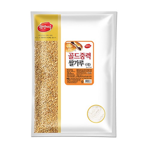 골드중력쌀가루(국산), 3kg, 1개