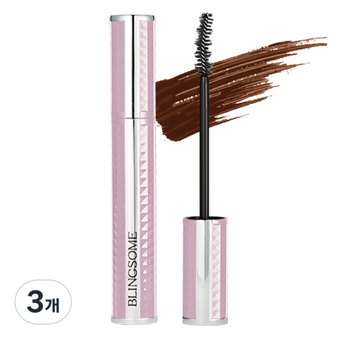 블링썸 디얼래쉬 울트라볼륨 마스카라 9ml, 눈동자브라운, 3개