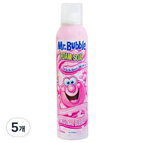 미스터버블 폼솝(거품비누), 236ml, 오리지널, 5개