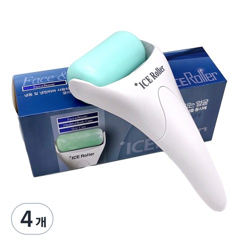 OK물산 아이스 페이스롤러, 혼합 색상, 4개
