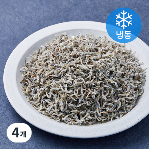 바다원 볶음용 멸치 (냉동), 4개, 350g