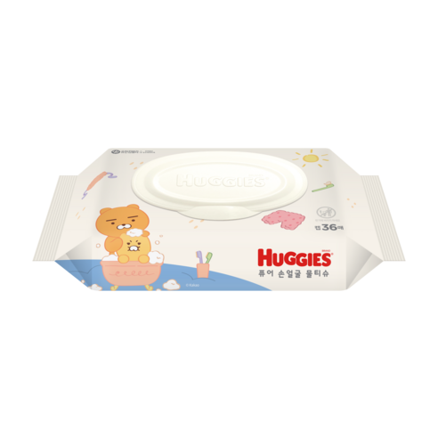 아기의 섬세한 피부를 위한 순수한 선택, 하기스 퓨어 콤팩트 손얼굴 물티슈