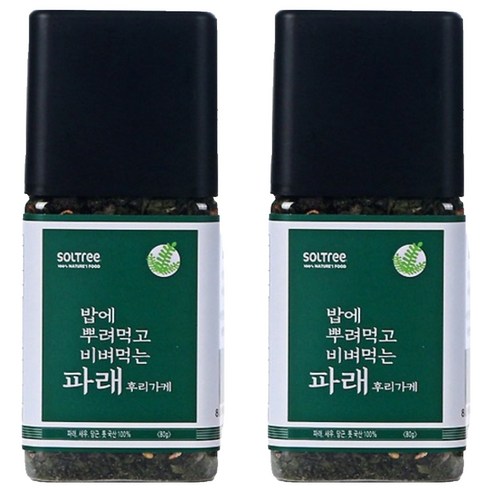 솔트리 밥에 뿌려먹고 비벼먹는 파래, 80g, 2개