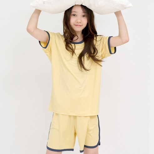 쿨 링거 5부 셋업으로 땀 걱정 없이 꿀잠!