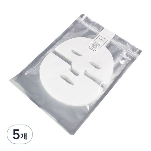 코아코스 DIY 스킨투웨이 마스크시트 순면거즈 60p, 5개