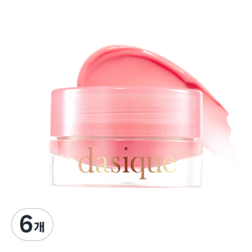 데이지크 프루티 립 잼, 01 복숭아잼, 4g, 6개