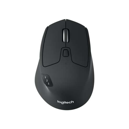 로지텍 M720 Triathlon 멀티 컴퓨터 무선 마우스, M-R0062, 블랙
