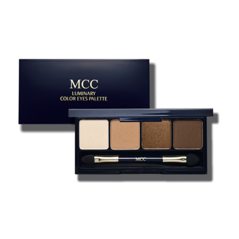 눈부신 컬러와 장시간 지속력으로 화려한 눈매를 연출하는 MCC 루미너리 컬러 아이즈 팔레트
