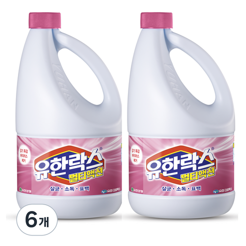 유한락스 후로랄, 1.5L, 6개