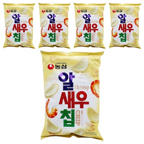 알새우칩, 130g, 5개