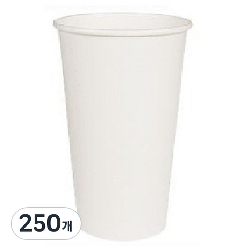 예담 무지 종이컵 470ml, 1개입, 250개