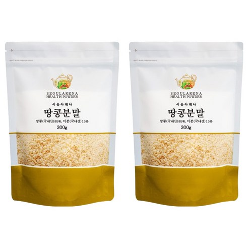 서울아레나 땅콩 분말, 300g, 2개