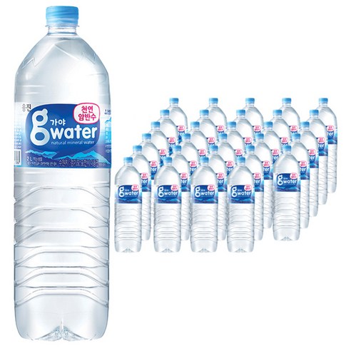 가야G워터 생수, 2L, 30개