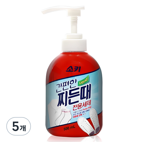 무궁화 소키 찌든때 전용 세제, 500ml, 5개