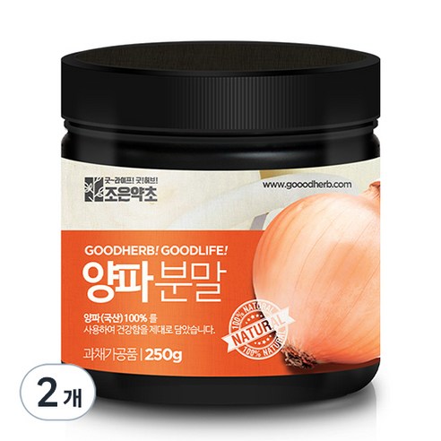 조은약초 양파가루, 250g, 2개