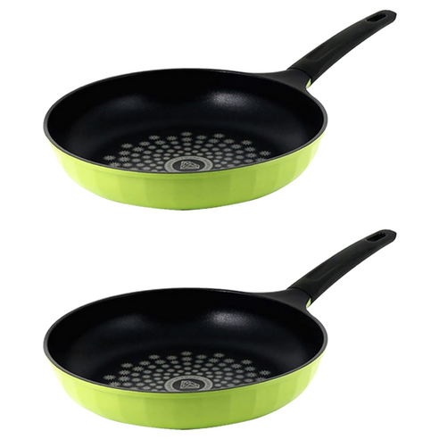 키친아트 F1 통주물 컬러 다이아몬드 후라이팬, 30cm, 2개