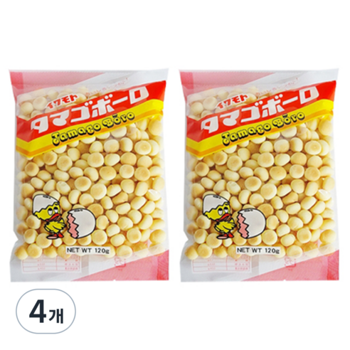 타마고보로 계란 과자, 120g, 4개