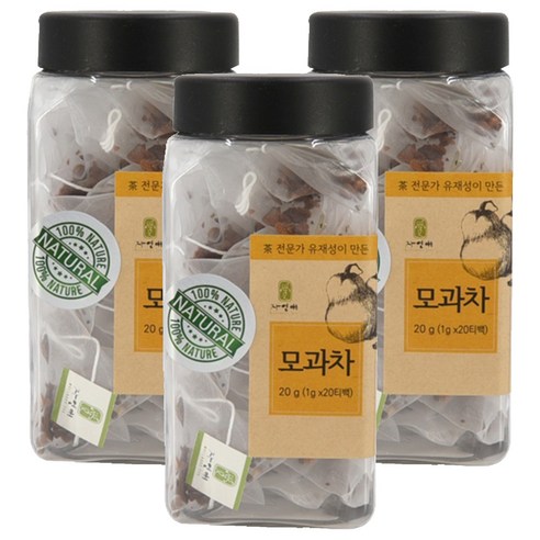 자연애 모과차, 1g, 20개입, 3개