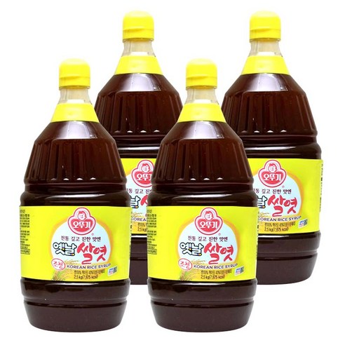 오뚜기옛날 쌀엿, 2.5kg, 4개