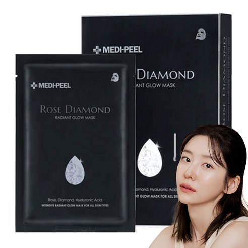 메디필 로즈 다이아몬드 래디언트 글로우 마스크 25ml, 10매 메디힐마스크팩 메디필 로즈 다이아몬드 래디언트 글로우 마스크 25ml, 10매 메디힐마스크팩
