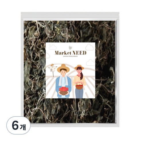 마켓니드 건다래순, 50g, 6개