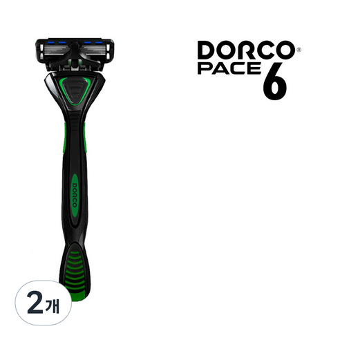 도루코 면도기 pace 6+면도날2입 무료증정, 1개입, 2개