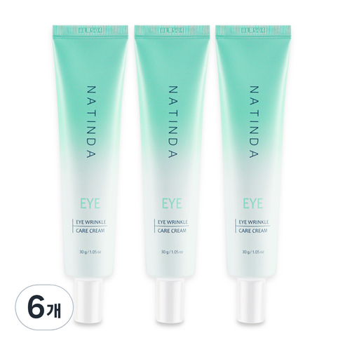 나틴다 아이 링클 케어 크림, 6개, 30g