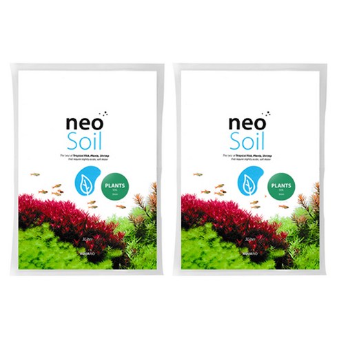AQUARIO 네오 컴팩트 소일 플랜츠 3mm, 2개