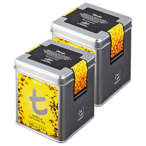 딜마 T시리즈 바닐라 허브차, 100g, 1개입, 2개