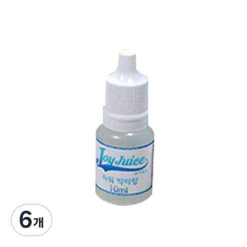 아로마조이 조이쥬스 슬라임 향료 10ml, 6개, 파워박하