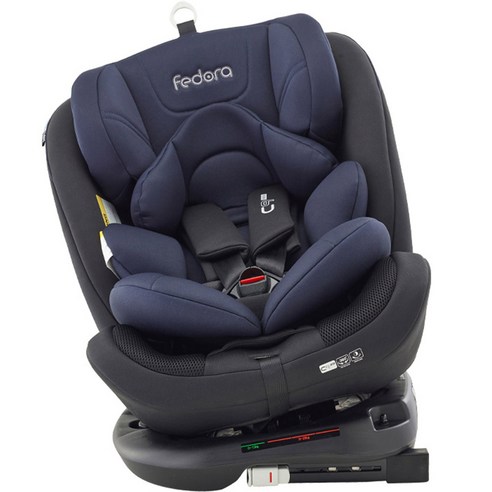 페도라 NEW C9 ISOFIX 신생아 회전형 카시트, 인디고 네이비