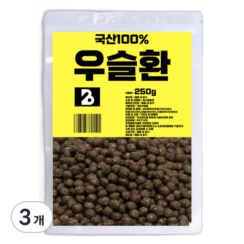 비니플랑센 국산 100% 우슬환, 250g, 3개