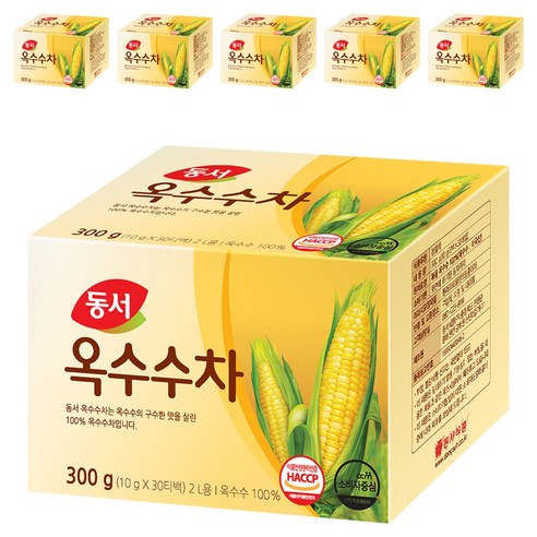 동서 옥수수차 티백, 10g, 30개입, 6개