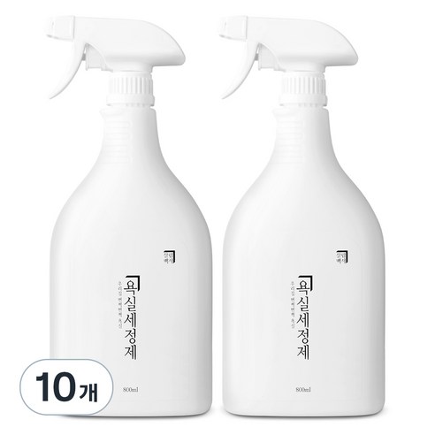 살림백서 욕실세정제, 800ml, 10개