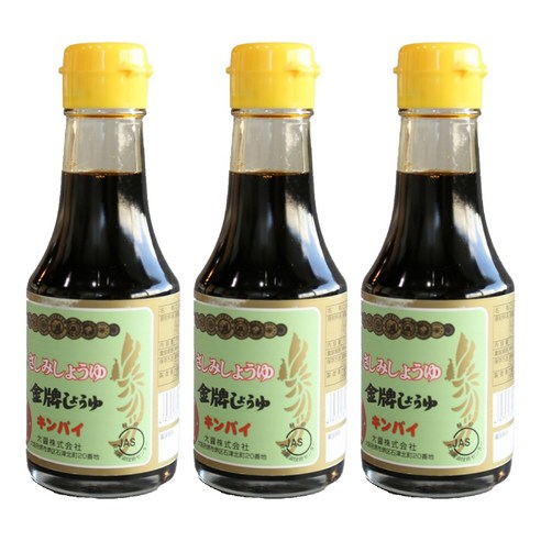다이쇼 금패 사시미 진한 간장, 150ml, 3개