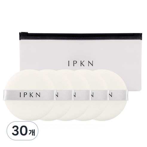 입큰 파우더팩트 퍼프 일반형, 30개