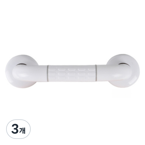 디페이브 프랙티컬 직경 안전 손잡이, 화이트, 3개
