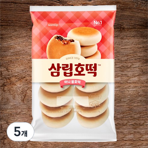 삼립 미니 꿀호떡, 400g, 5개