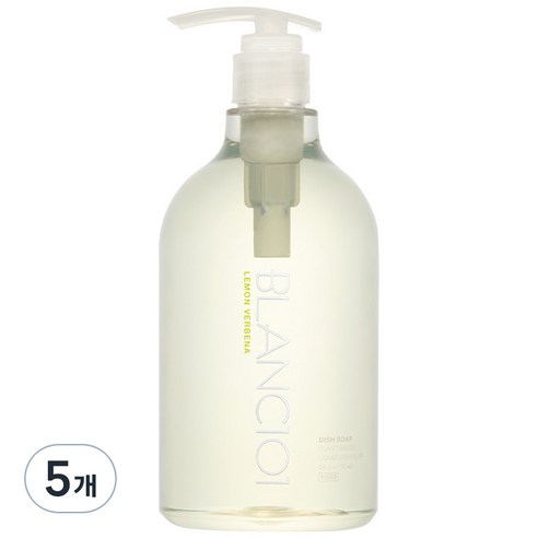 블랑101 주방세제 레몬버베나향, 720ml, 5개