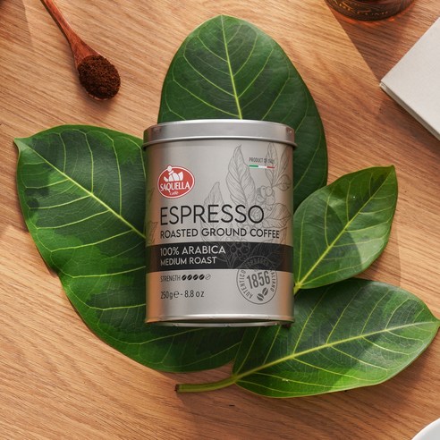 아침을 밝혀주는 향긋한 아로마와 풍부한 풍미의 사켈라 100% 아라비카 미디엄 로스트 분쇄 커피