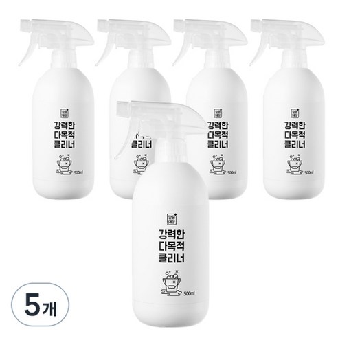 깔끔대장 강력한 다목적클리너, 500ml, 5개