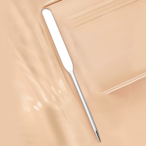 섬세한 아름다움을 위한 혁신, 코멧 스테인리스 스틱 메이크업 스파츌라