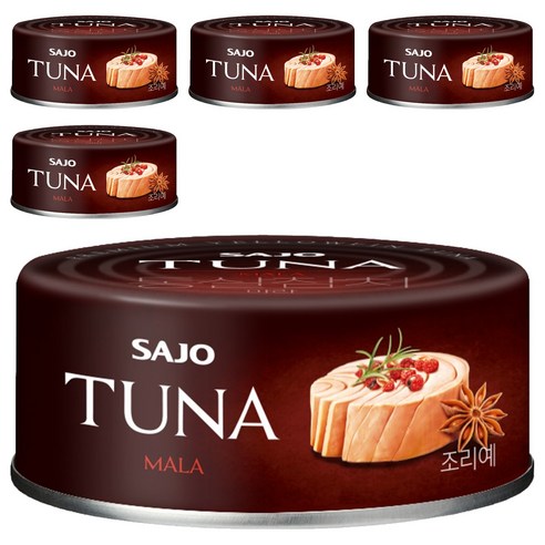 사조 참치 마라, 100g, 5개