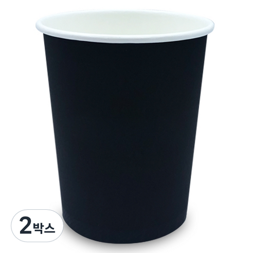 로앤그린 투고팩 종이컵 로앤블랙 10온스, 200개입, 2개