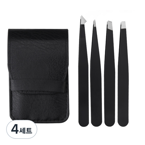 족집게 4종 세트, 혼합색상, 4세트