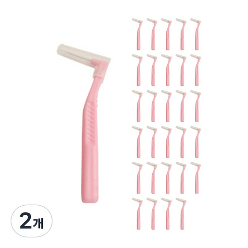 치간칫솔 L형 SSSS형, 55개입, 2개