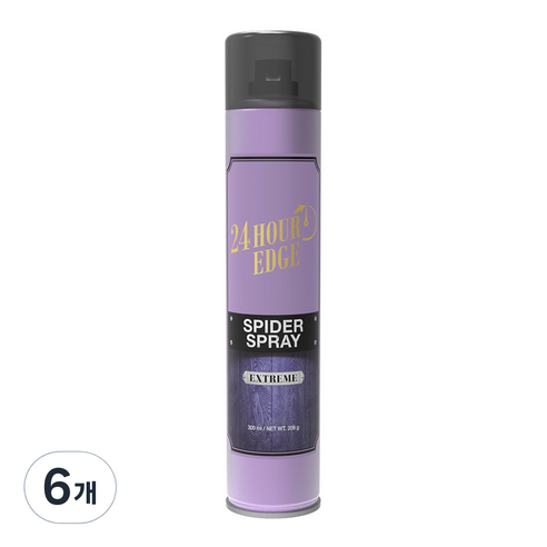 24시간엣지 스파이더 스프레이 익스트림, 6개, 300ml