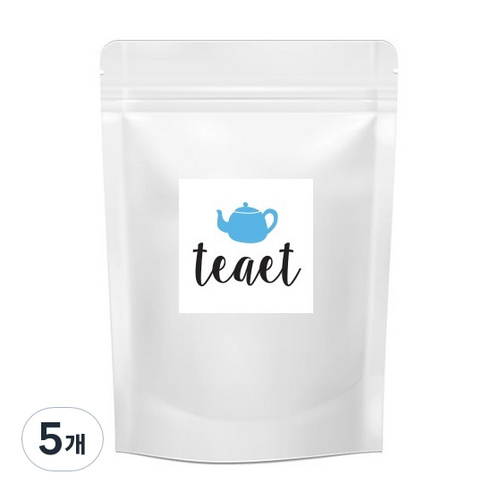 티에커피 브라질 싱글 커피 원두, 홀빈(분쇄안함), 200g, 5개